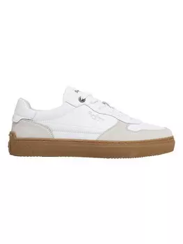 Кроссовки на шнуровке Pepe Jeans FOOTWEAR Leder-Sneakers Camden One, белый