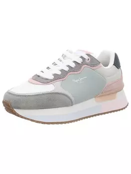 Кроссовки на шнуровке Pepe Jeans, зеленый