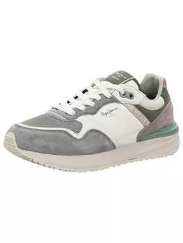 Кроссовки на шнуровке Pepe Jeans, зеленый