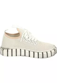 Кроссовки на шнуровке Piazza, бежевый