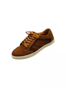 Кроссовки на шнуровке planetshoes Sneaker, коричневый