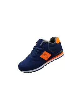 Кроссовки на шнуровке planetshoes Winterschuhe, цвет Blau/Orange
