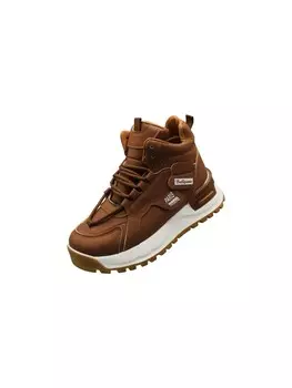 Кроссовки на шнуровке planetshoes Wintersneaker, коричневый