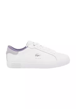 Кроссовки на шнуровке POWERCOURT 224 Lacoste, белый
