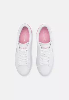 Кроссовки на шнуровке POWERCOURT 224 Lacoste, белый