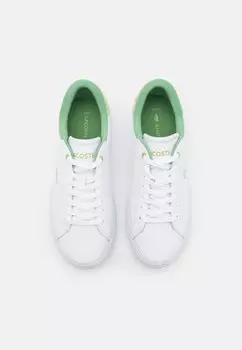 Кроссовки на шнуровке POWERCOURT 224 Lacoste, белый
