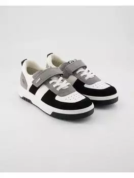 Кроссовки на шнуровке Primigi, черный