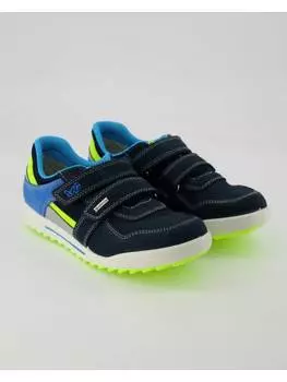 Кроссовки на шнуровке Primigi, синий