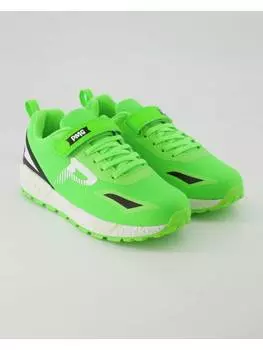 Кроссовки на шнуровке Primigi, зеленый