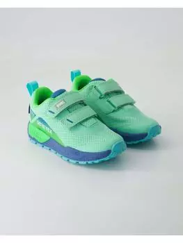 Кроссовки на шнуровке Primigi, зеленый