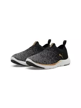 Кроссовки на шнуровке Puma, черный