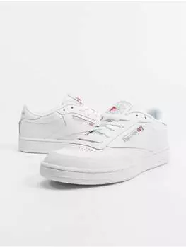Кроссовки на шнуровке Reebok, белый