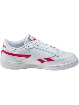 Кроссовки на шнуровке Reebok Leder-Sneakers Club C Revenge, цвет Wei/Rot