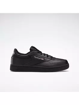 Кроссовки на шнуровке Reebok Leder-Sneakers Club C, черный