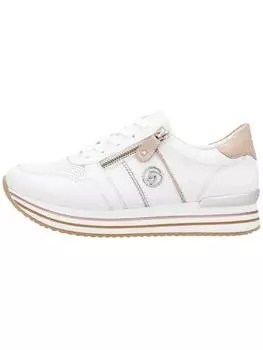 Кроссовки на шнуровке remonte, белый