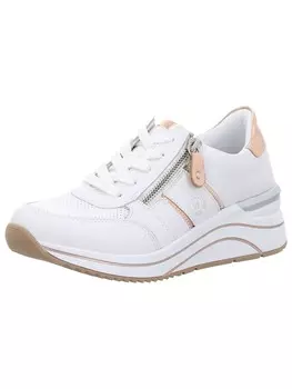 Кроссовки на шнуровке remonte, белый