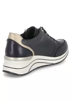 Кроссовки на шнуровке Remonte, черный