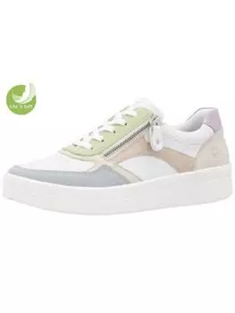 Кроссовки на шнуровке remonte, разноцветный