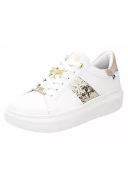 Кроссовки на шнуровке rieker, белый