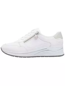 Кроссовки на шнуровке rieker, белый