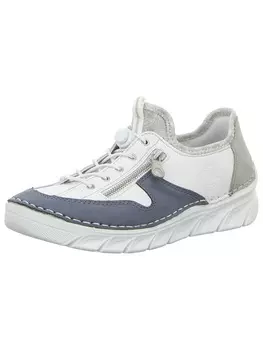 Кроссовки на шнуровке rieker, белый