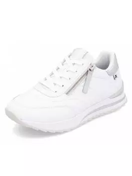 Кроссовки на шнуровке rieker, белый