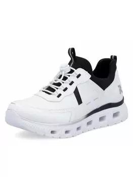 Кроссовки на шнуровке rieker, белый