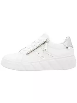 Кроссовки на шнуровке rieker, белый