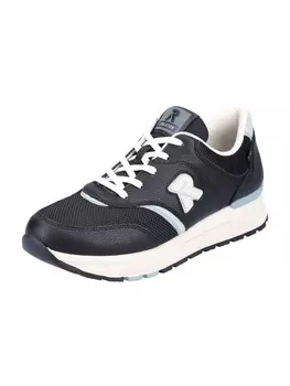 Кроссовки на шнуровке rieker, черный