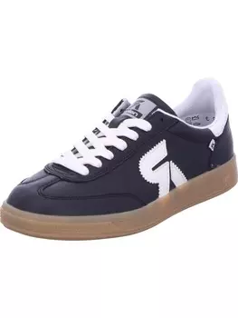 Кроссовки на шнуровке rieker, черный