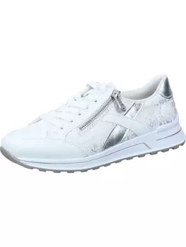 Кроссовки на шнуровке rieker, цвет weiss/bianco/silber