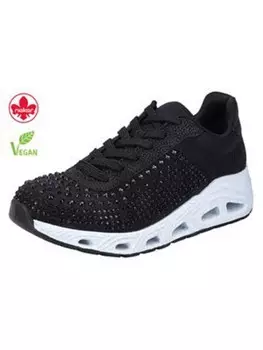 Кроссовки на шнуровке rieker Sneaker, черный