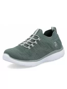 Кроссовки на шнуровке rieker, зеленый