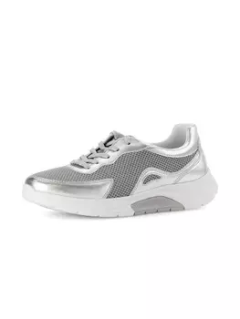 Кроссовки на шнуровке rollingsoft, серебряный