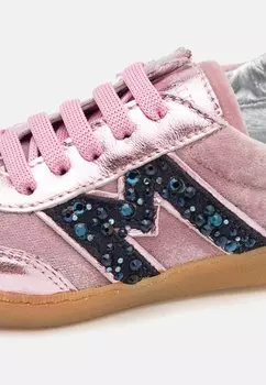 Кроссовки на шнуровке RUN Monnalisa, розовый