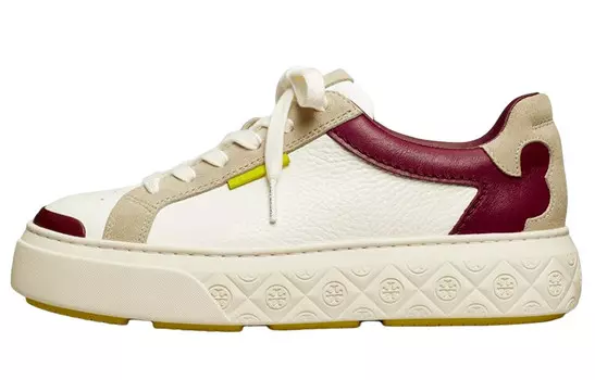 Кроссовки на шнуровке с божьей коровкой Tory Burch