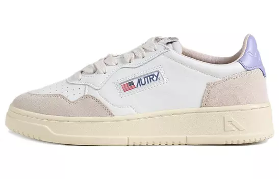 Кроссовки на шнуровке с логотипом Autry