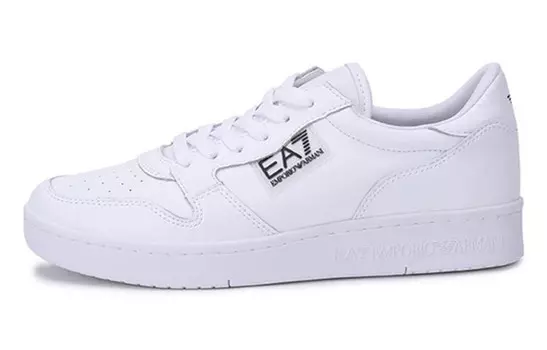 Кроссовки на шнуровке с логотипом Ea7 Emporio Armani