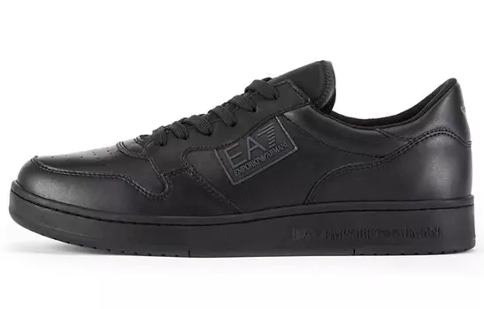 Кроссовки на шнуровке с логотипом Ea7 Emporio Armani