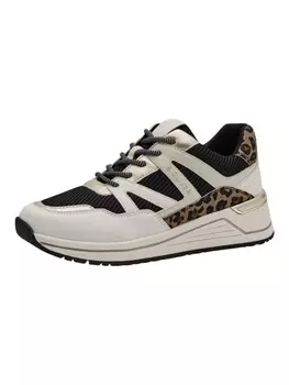 Кроссовки на шнуровке S.OLIVER RED LABEL, белый/черный