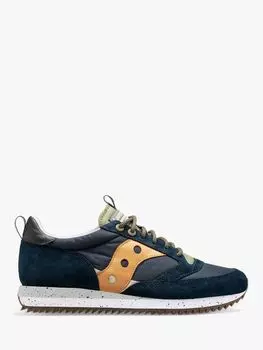 Кроссовки на шнуровке Saucony Jazz 81, темно-синий/оранжевый