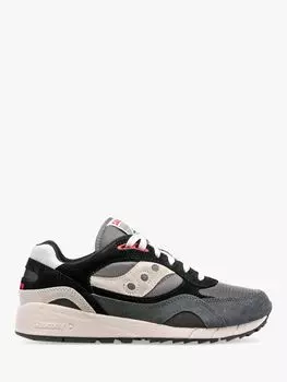 Кроссовки на шнуровке Saucony Shadow 6000, серый/черный