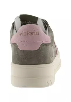 Кроссовки на шнуровке SEUL LOW CONTRAST Victoria Shoes, зеленый