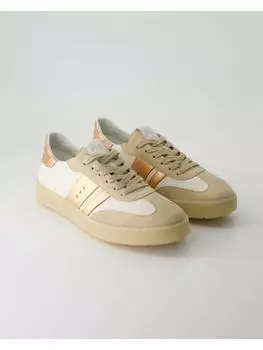 Кроссовки на шнуровке Sioux, бежевый