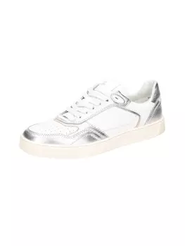 Кроссовки на шнуровке Sioux, серебряный