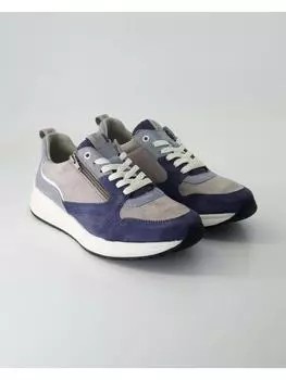 Кроссовки на шнуровке Sioux, серый