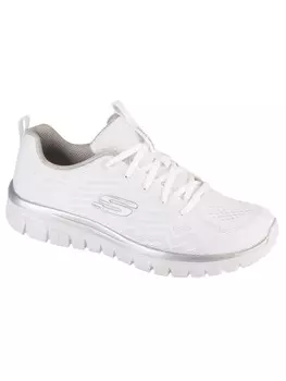 Кроссовки на шнуровке Skechers, белый