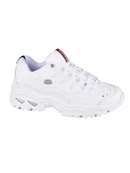 Кроссовки на шнуровке Skechers, белый