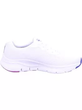 Кроссовки на шнуровке Skechers, белый