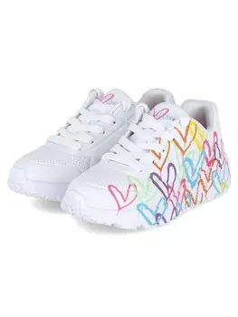 Кроссовки на шнуровке Skechers, белый